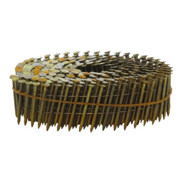 Spotnails Collated Ring Shank Nail, 13/4 in L, Electro Galvanized